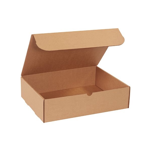 Bsc Preferred 15 1/8 x 11 1/8 x 4'' Kraft Literature Mailers, 50PK BUY00014626 - main